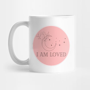 Affirmation Collection - I Am Loved (Rose) Mug